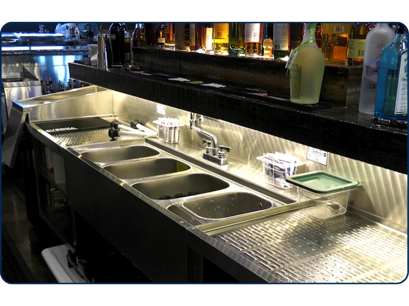 Commercial food preparation equipment